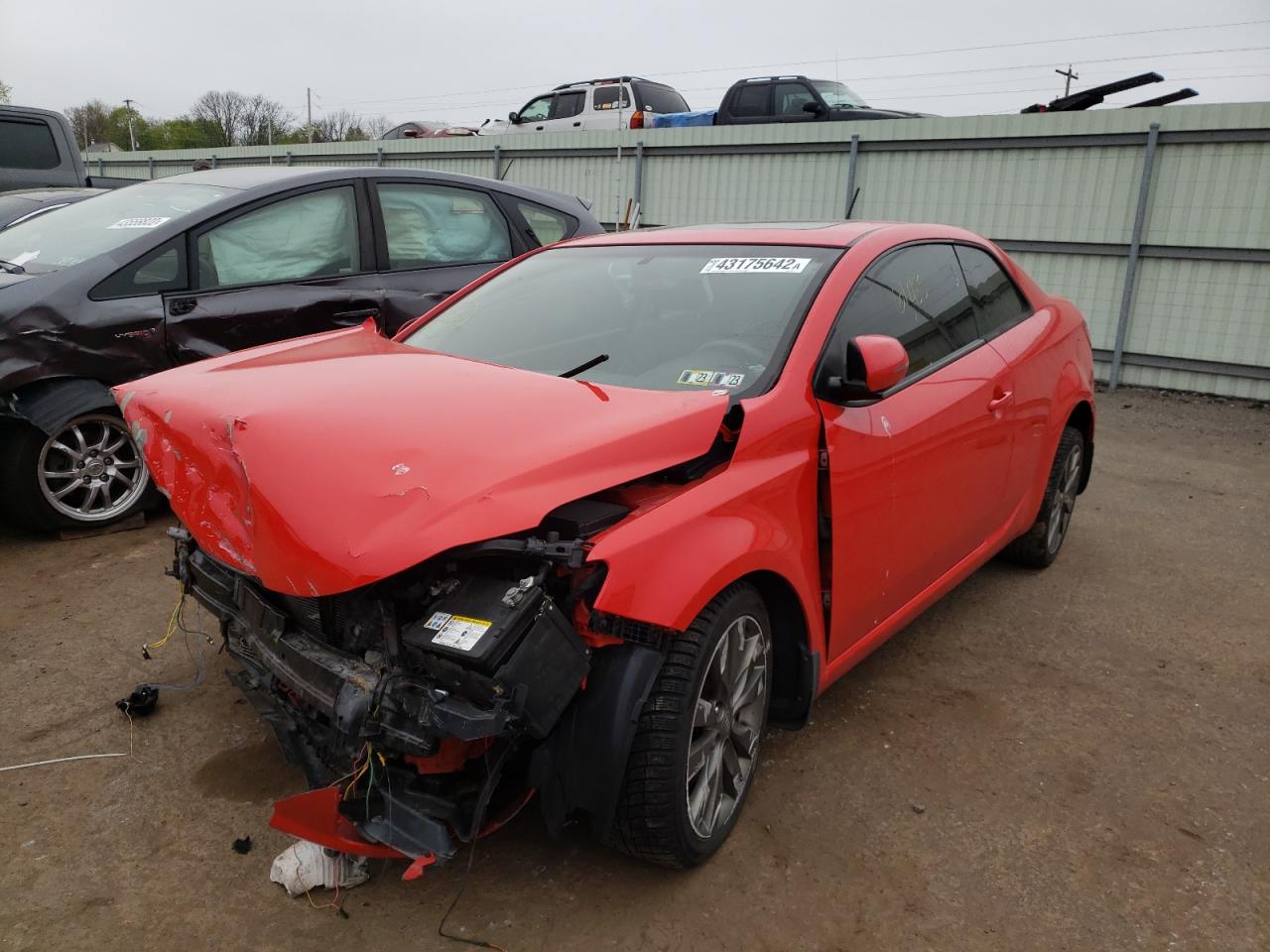 Photo 2 from auction – 2011 KIA FORTE SX with VIN KNAFW6A3XB5384389