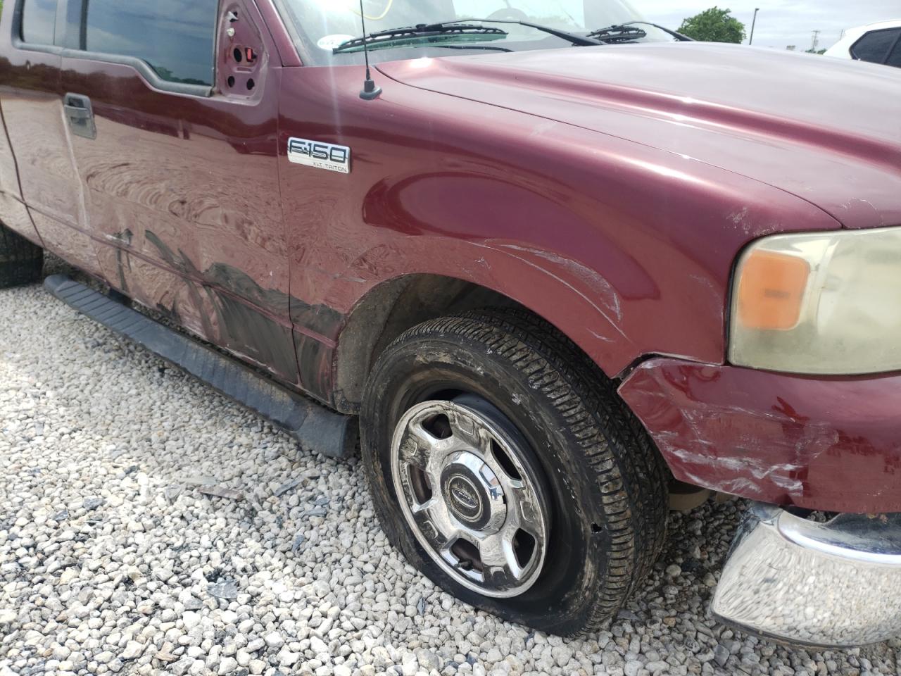 Photo 9 from auction – 2004 FORD F150 with VIN 1FTRX12W24NA72997