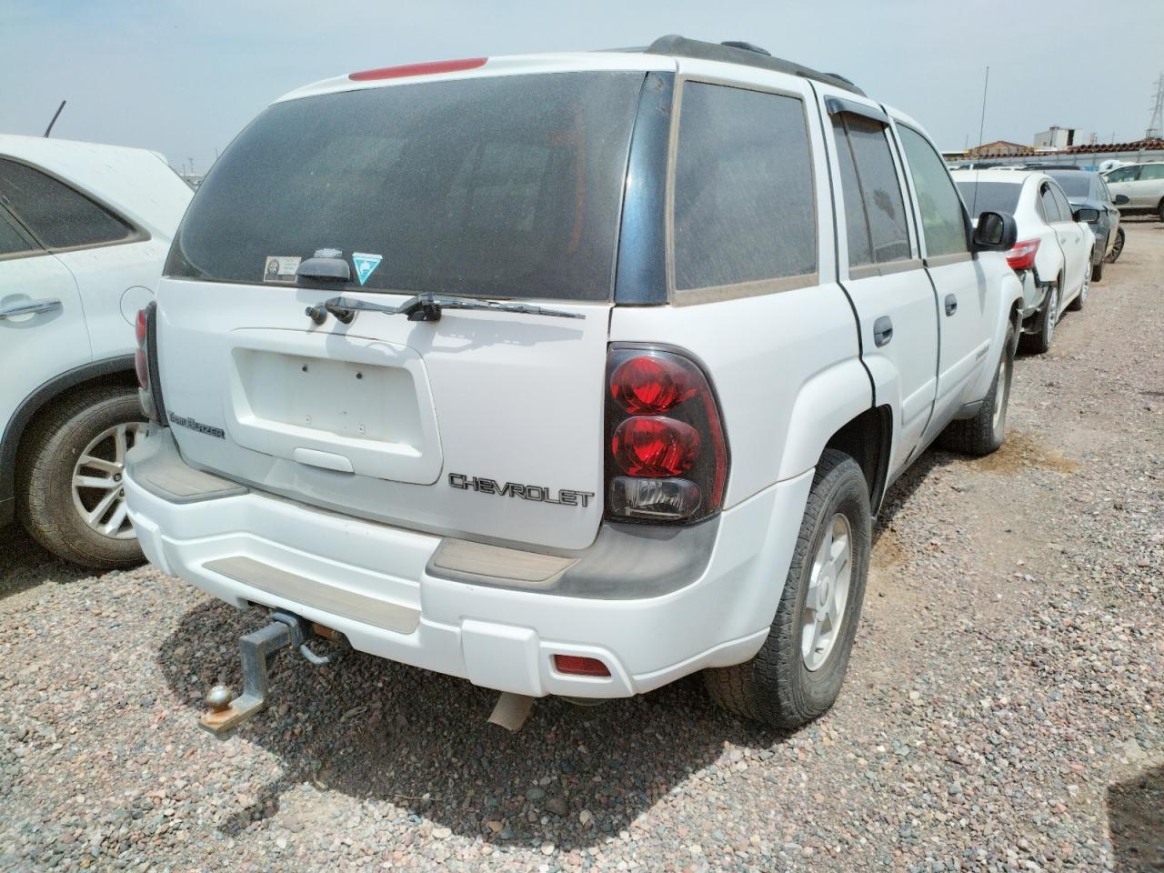 Photo 4 from auction – 2002 CHEVROLET TRAILBLAZE with VIN 1GNDT13S722438136
