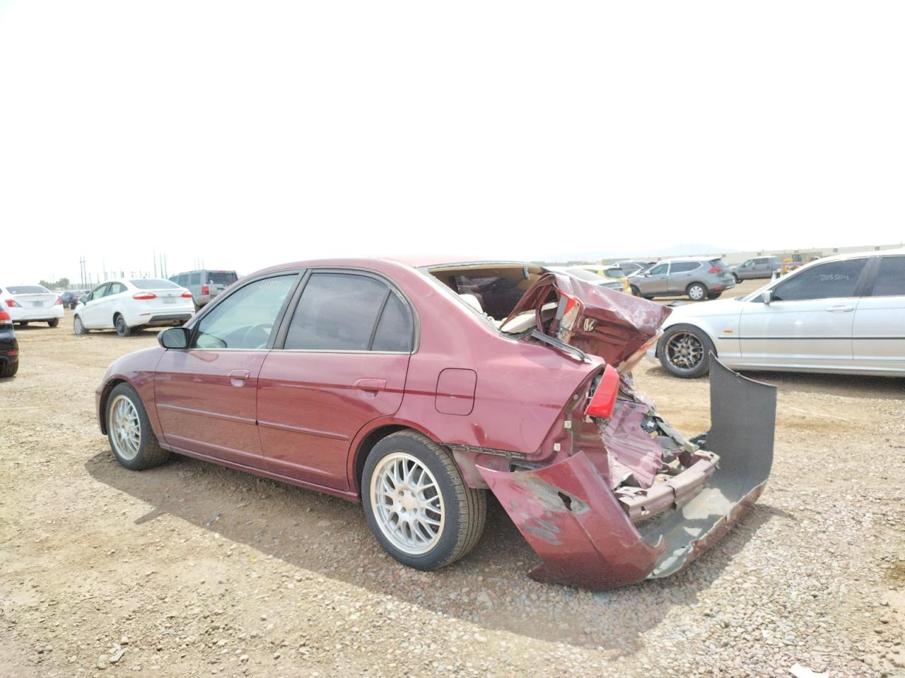 Photo 3 from auction – 2003 HONDA CIVIC LX with VIN 2HGES16523H615742