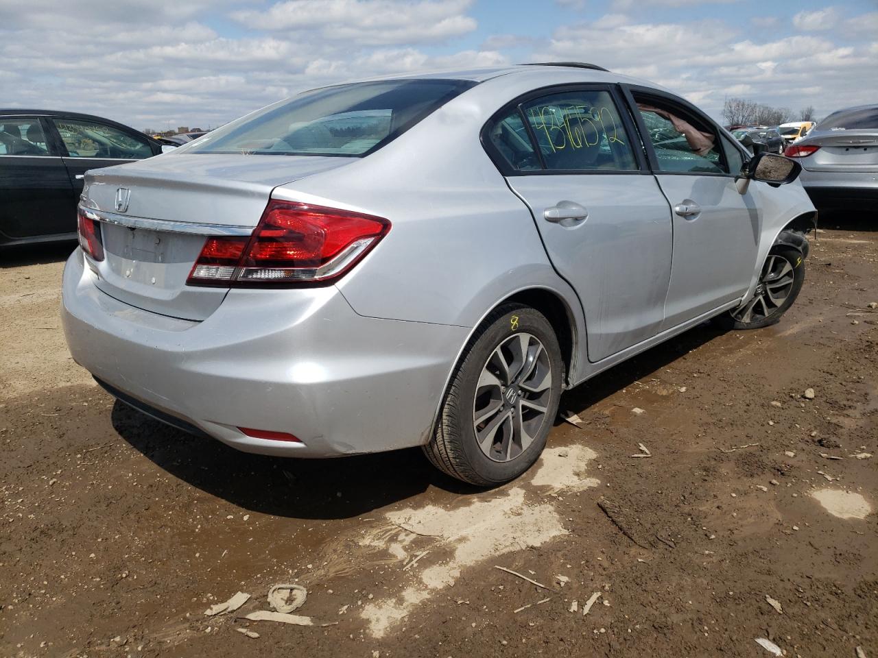 Photo 4 from auction – 2014 HONDA CIVIC EX with VIN 2HGFB2F80EH542295