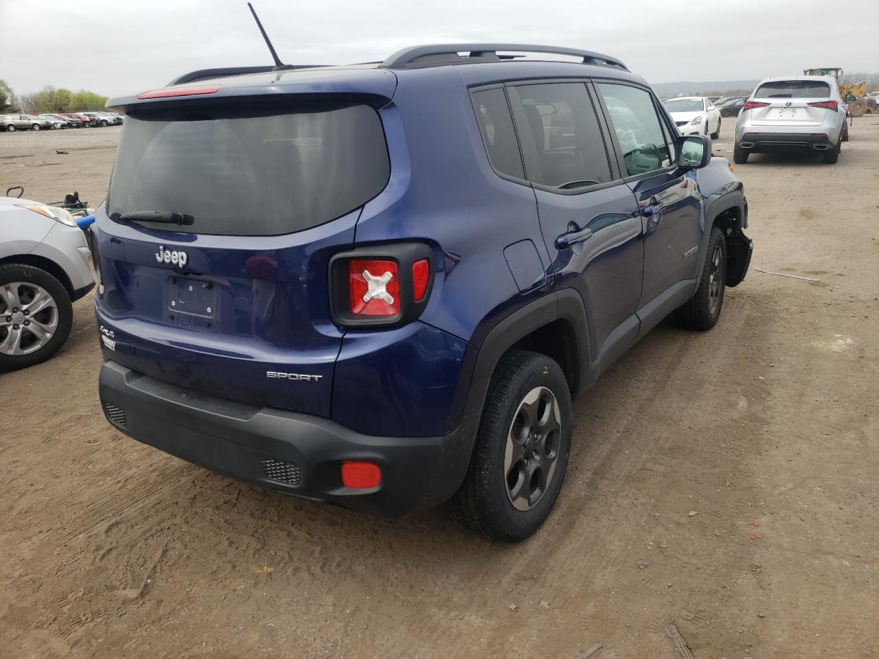 Photo 4 from auction – 2016 JEEP RENEGADE S with VIN ZACCJBAT4GPE02056