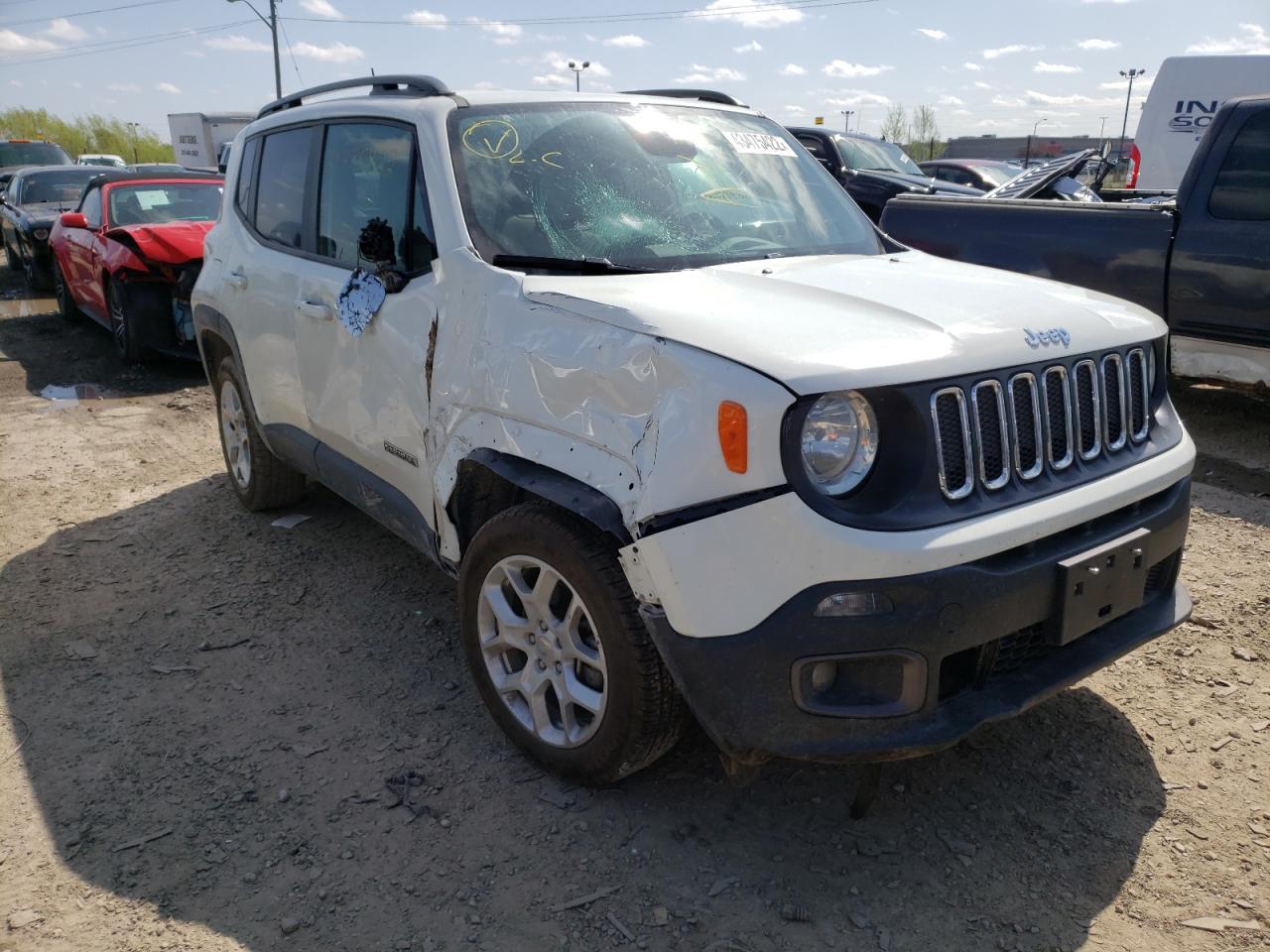 Photo 14 from auction – 2018 JEEP RENEGADE L with VIN ZACCJBBBXJPH03847