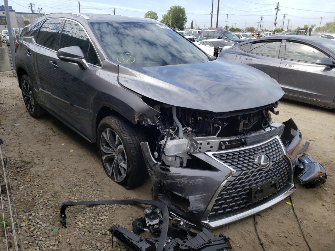 LEXUS RX 350 2022 with VIN 2T2HZMAA1NC236060 - Photo from auction
