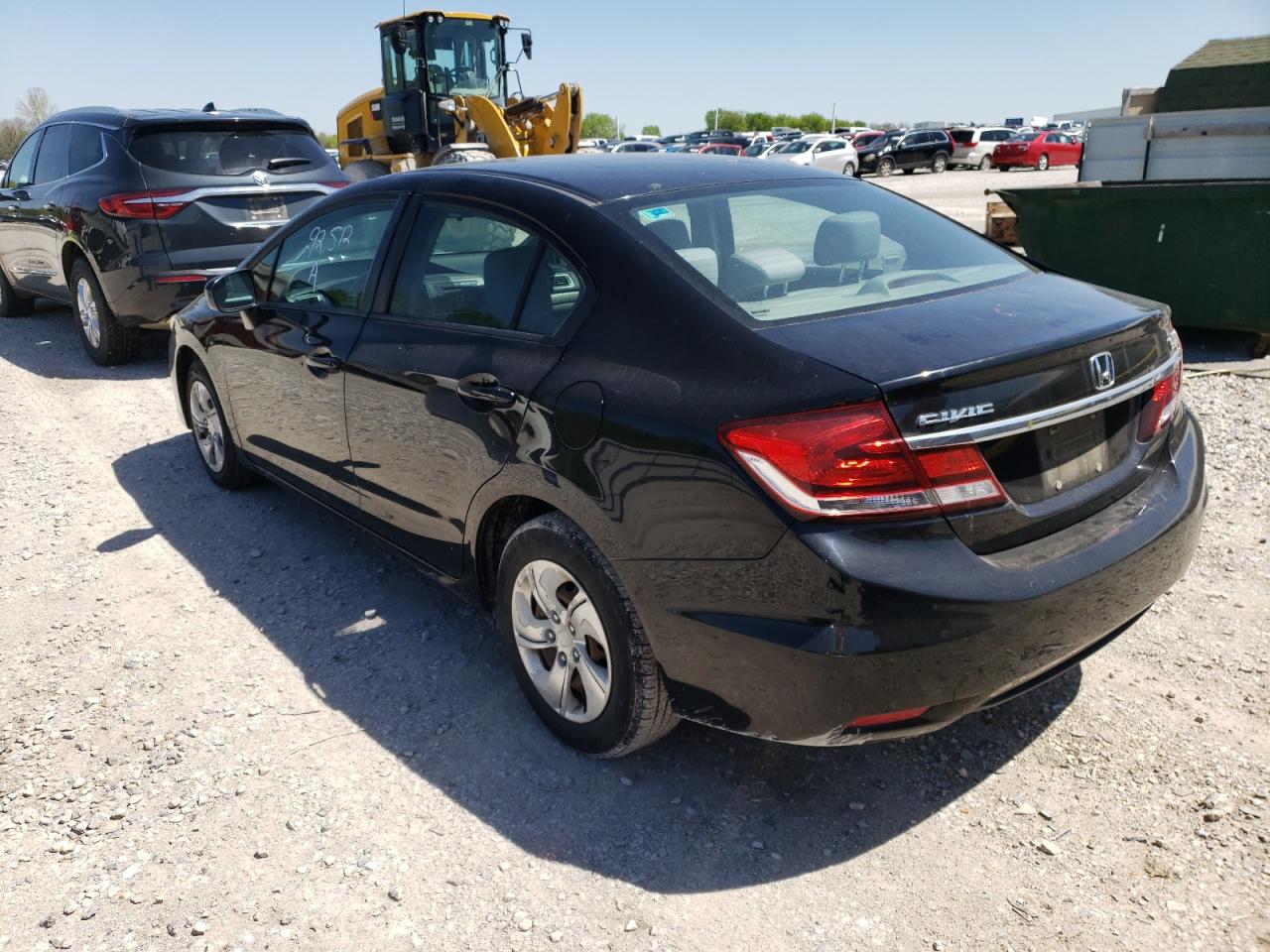 Photo 3 from auction – 2014 HONDA CIVIC LX with VIN 19XFB2F58EE038898