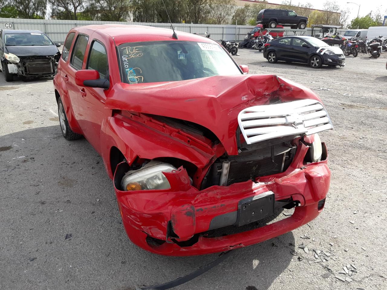 CHEVROLET HHR LT 2010 with VIN 3GNBABDB6AS572687 - Photo from auction