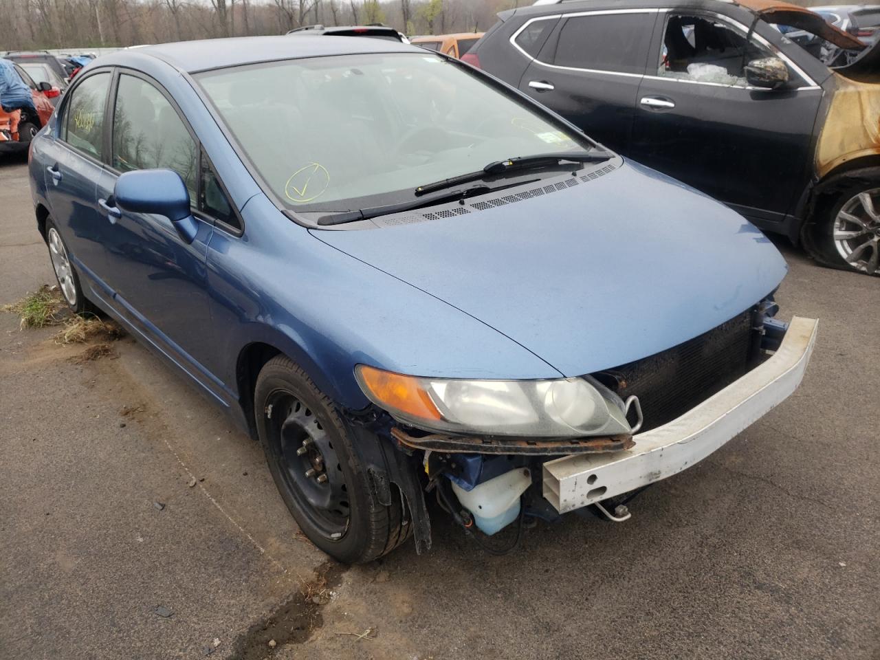 Photo 1 from auction – 2007 HONDA CIVIC with VIN 2HGFA16507H503731