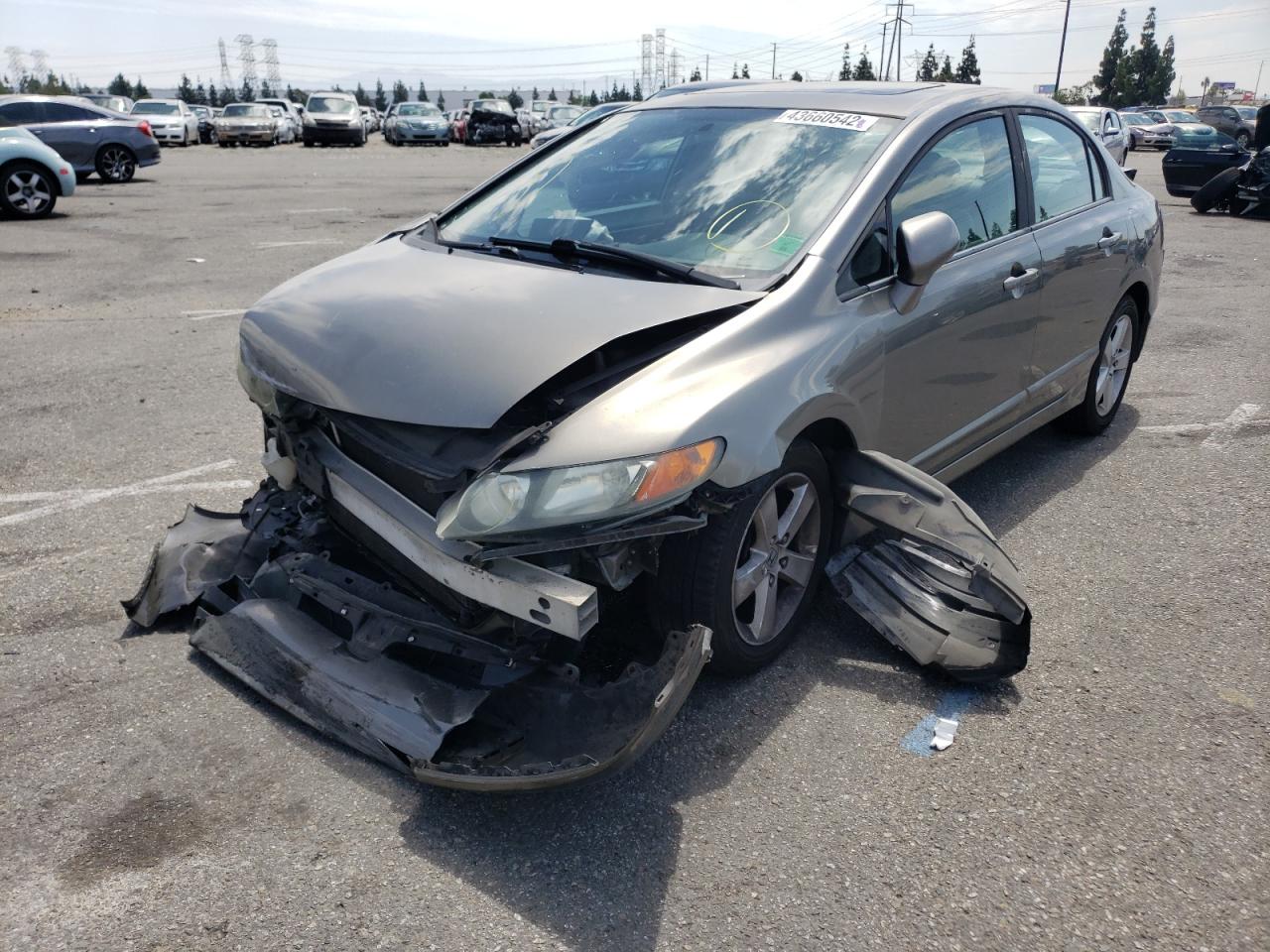 Photo 2 from auction – 2007 HONDA CIVIC EX with VIN 2HGFA168X7H306186
