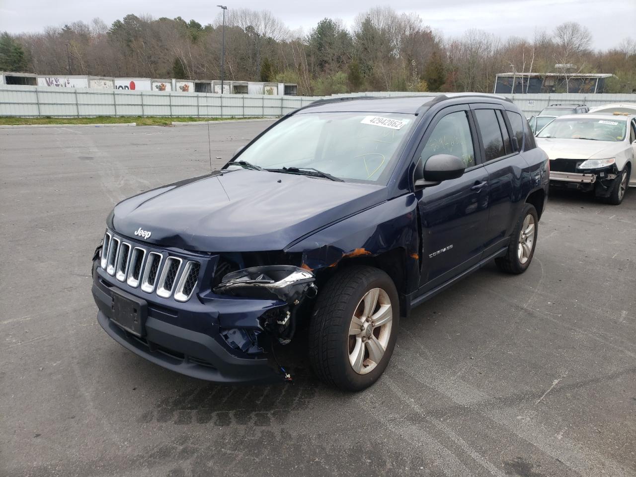 Photo 2 from auction – 2013 JEEP COMPASS SP with VIN 1C4NJDBB1DD275058