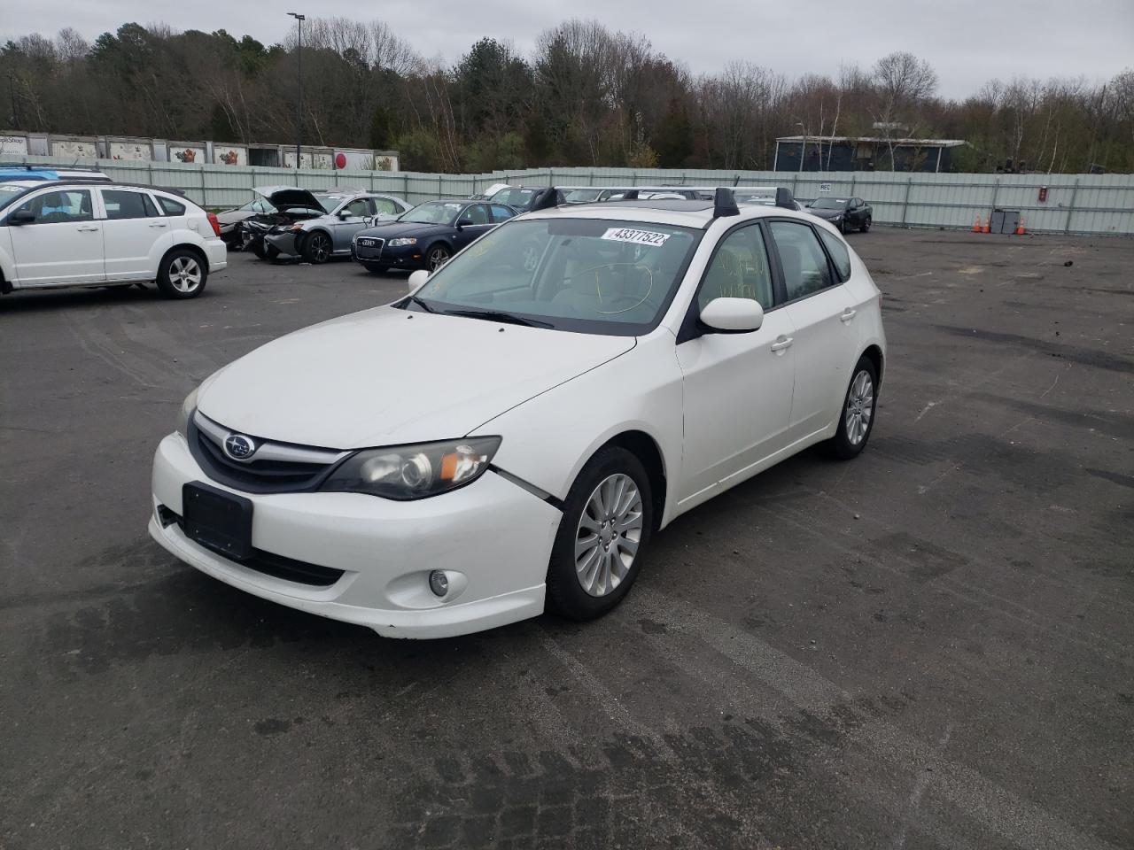Photo 2 from auction – 2011 SUBARU IMPREZA 2. with VIN JF1GH6B66BG823625