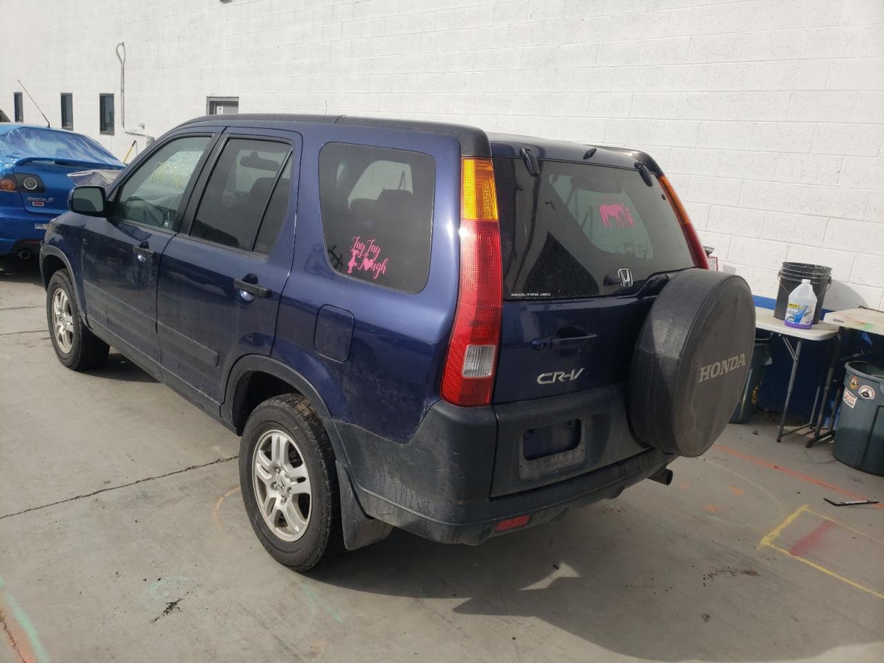 Photo 3 from auction – 2004 HONDA CR-V EX with VIN JHLRD78894C050322