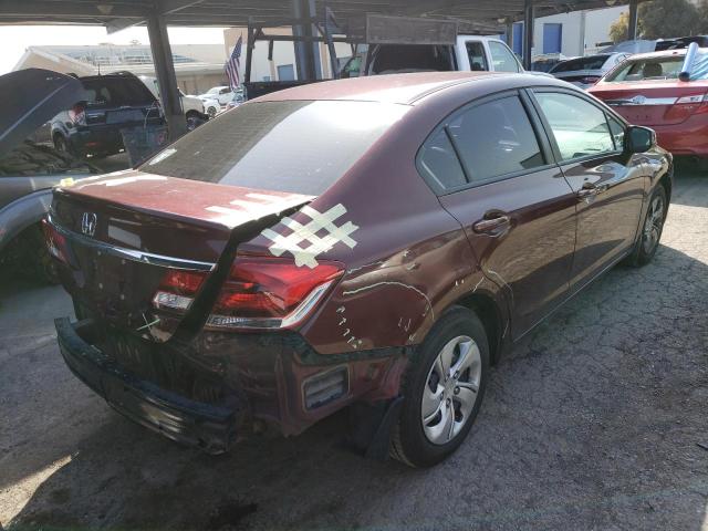 Photo 4 from auction – 2013 HONDA CIVIC LX with VIN 19XFB2F59DE274197