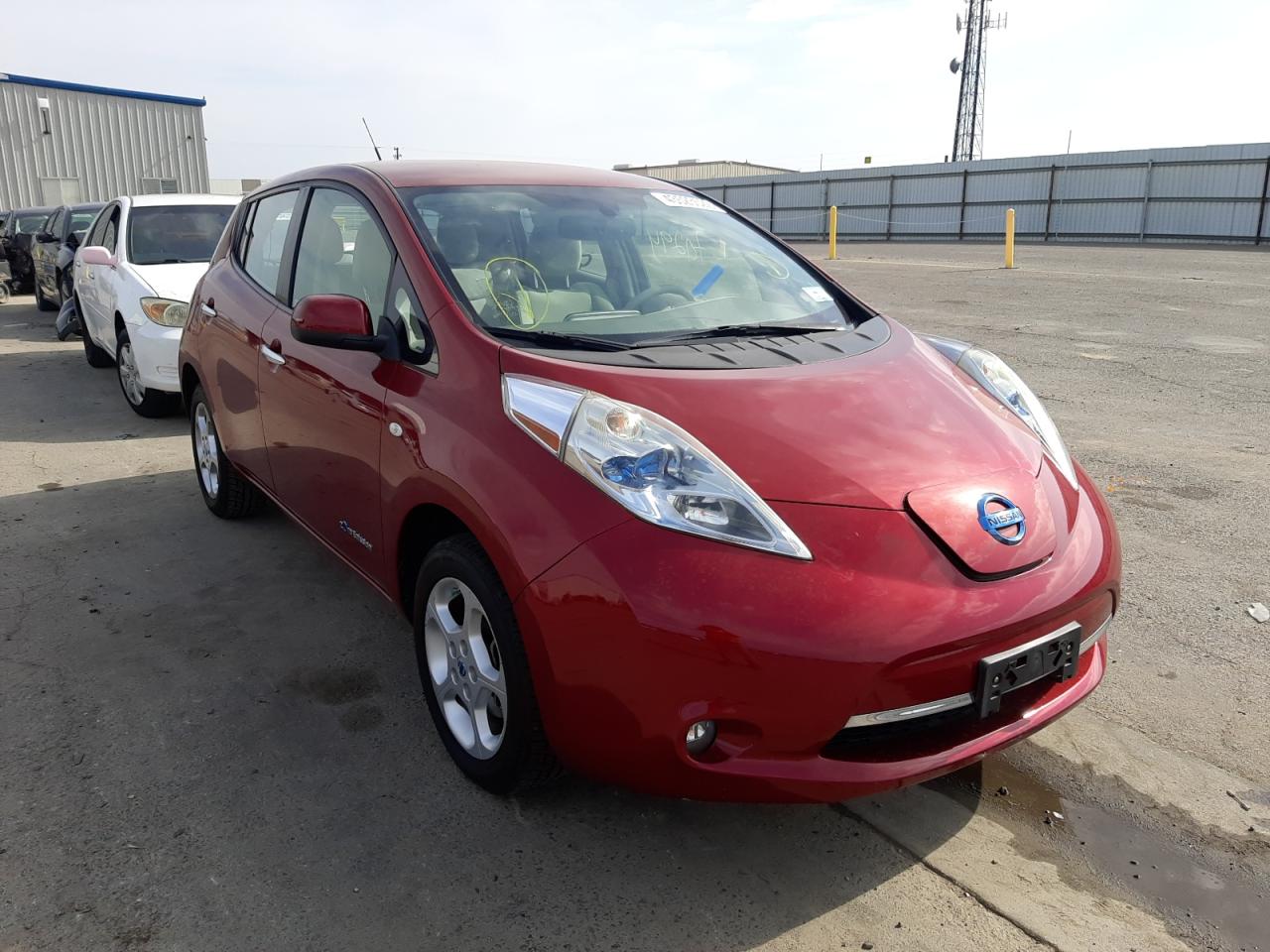 Photo 1 from auction – 2011 NISSAN LEAF SV with VIN JN1AZ0CP3BT004020