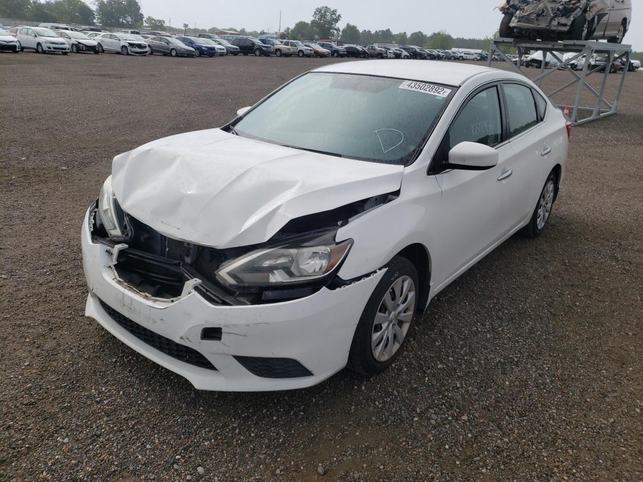 Photo 2 from auction – 2016 NISSAN SENTRA S with VIN 3N1AB7AP6GY286779