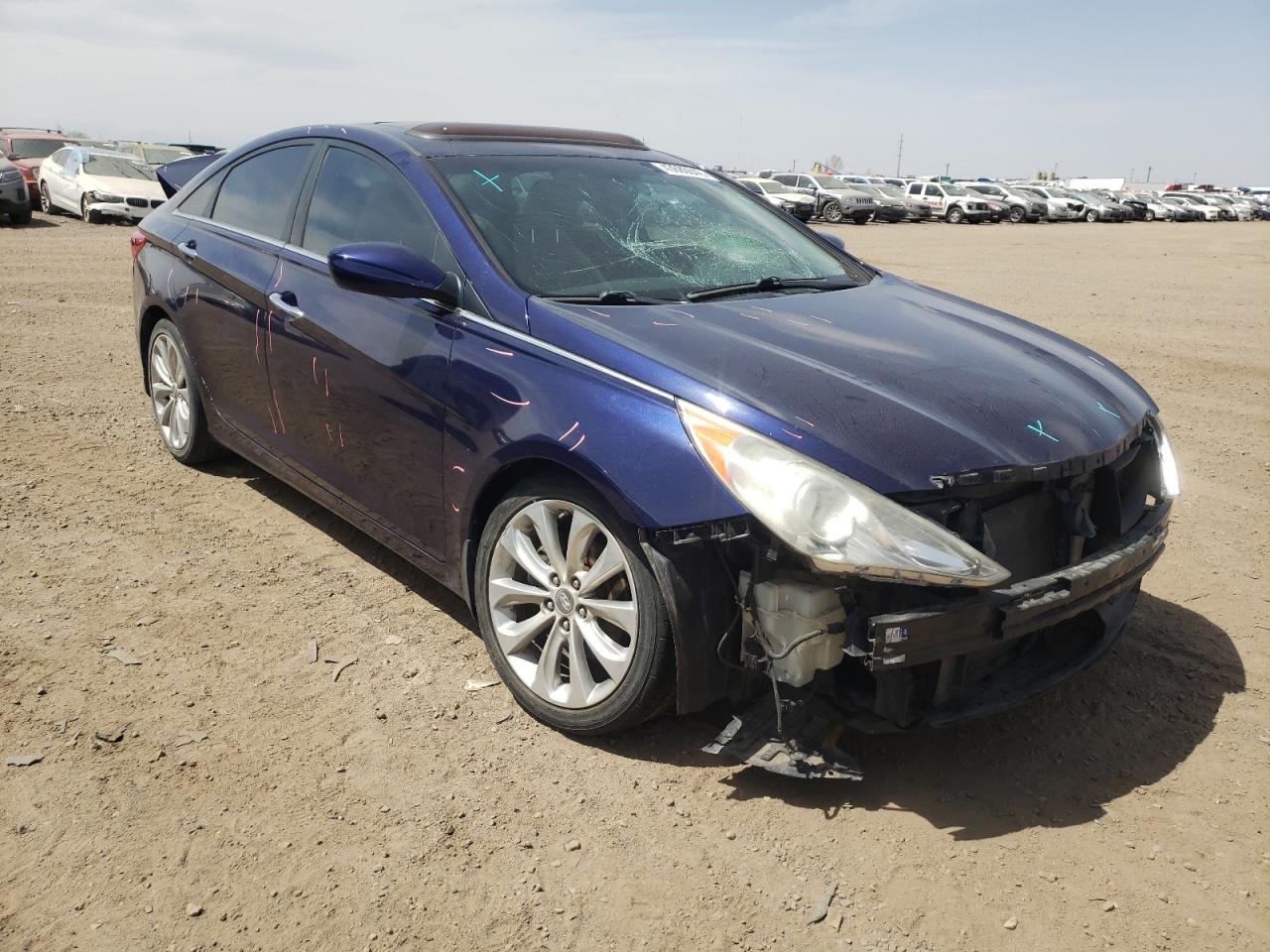 HYUNDAI SONATA SE 2011 with VIN 5NPEC4AB2BH214109 - Photo from auction