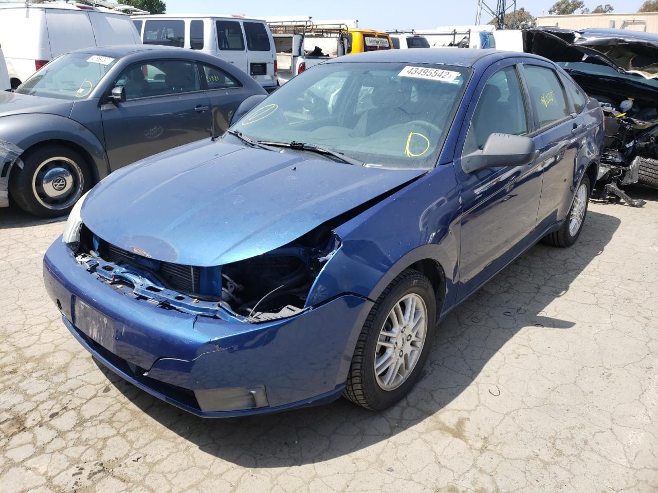 Photo 2 from auction – 2009 FORD FOCUS SE with VIN 1FAHP35N99W261213