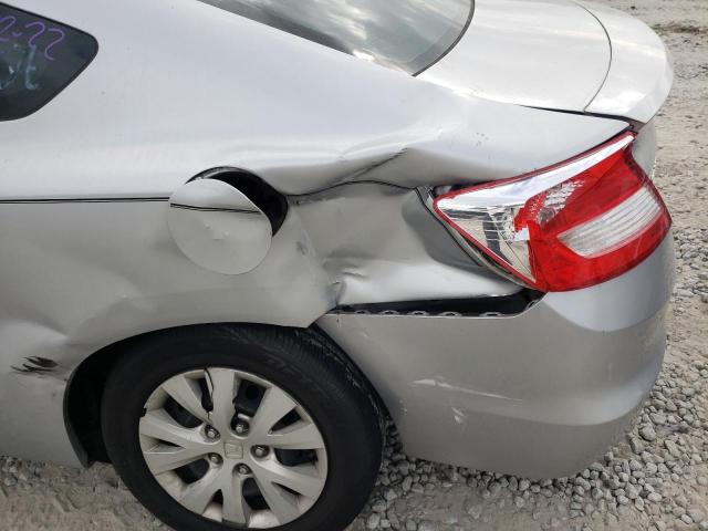 Photo 9 from auction – 2012 HONDA CIVIC LX with VIN 2HGFG3B50CH544399