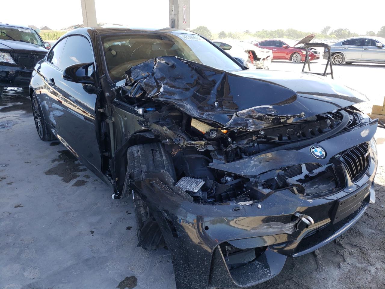 BMW M4 2019 with VIN WBS4Y9C55KAG67273 - Photo from auction