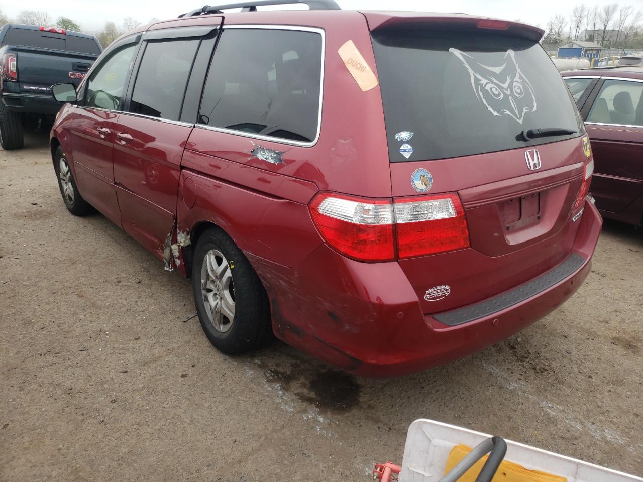 Photo 3 from auction – 2005 HONDA ODYSSEY EX with VIN 5FNRL38435B408931