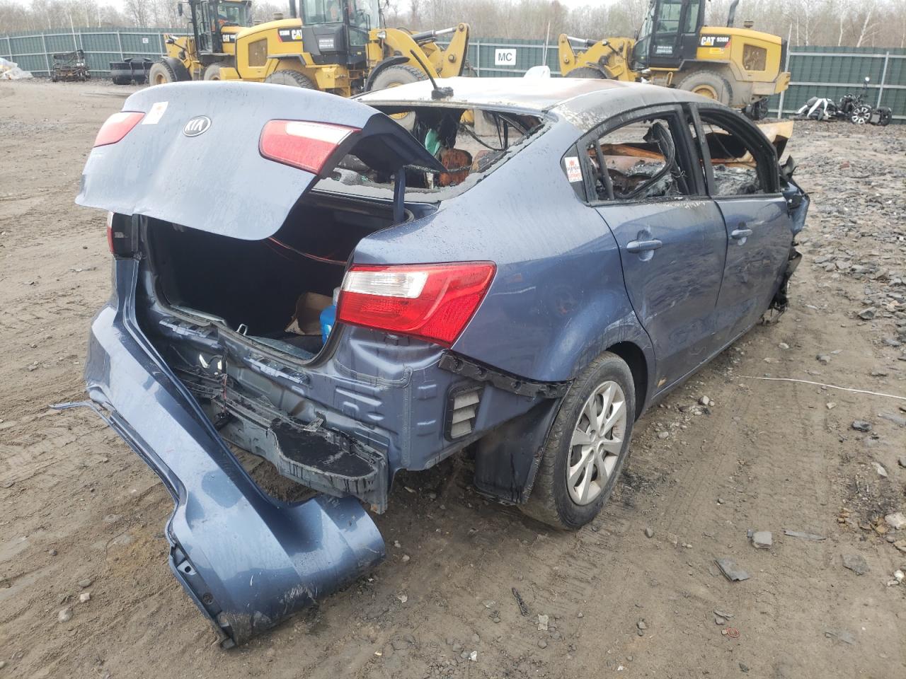 Photo 4 from auction – 2016 KIA RIO LX with VIN KNADM4A34G6535990
