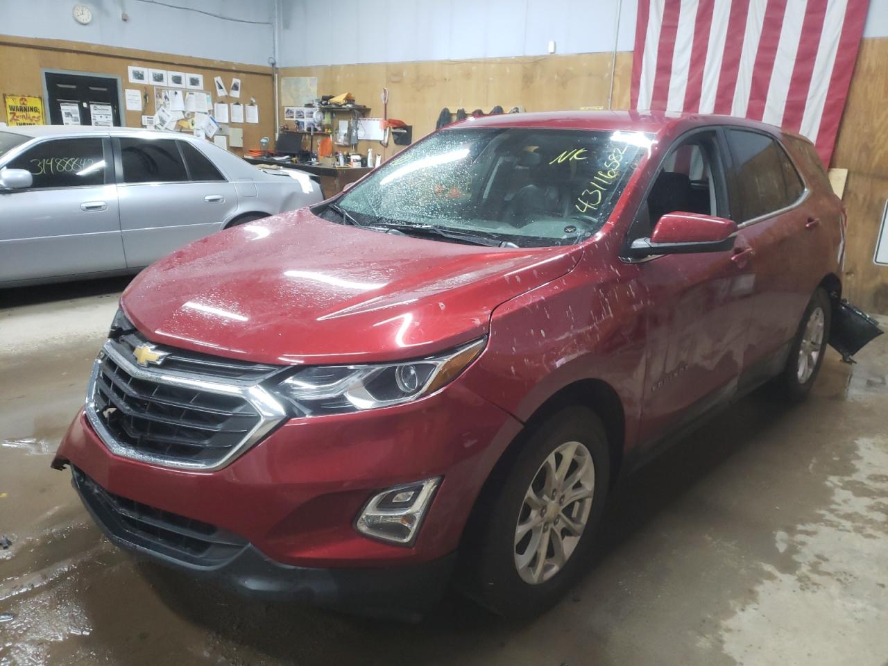 Photo 2 from auction – 2018 CHEVROLET EQUINOX LT with VIN 3GNAXSEV3JS580233