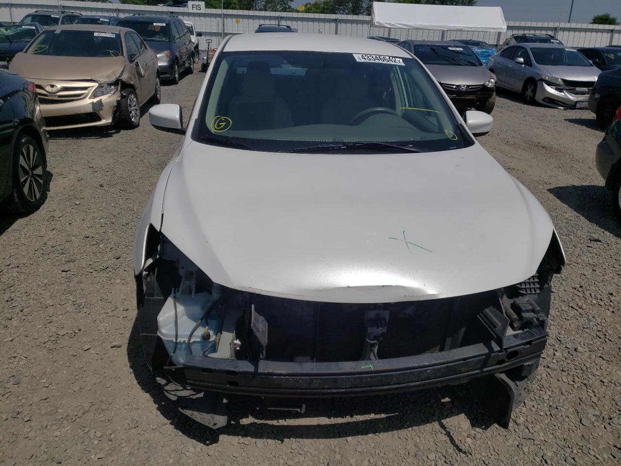 Photo 9 from auction – 2013 NISSAN SENTRA with VIN 3N1AB7AP4DL793883
