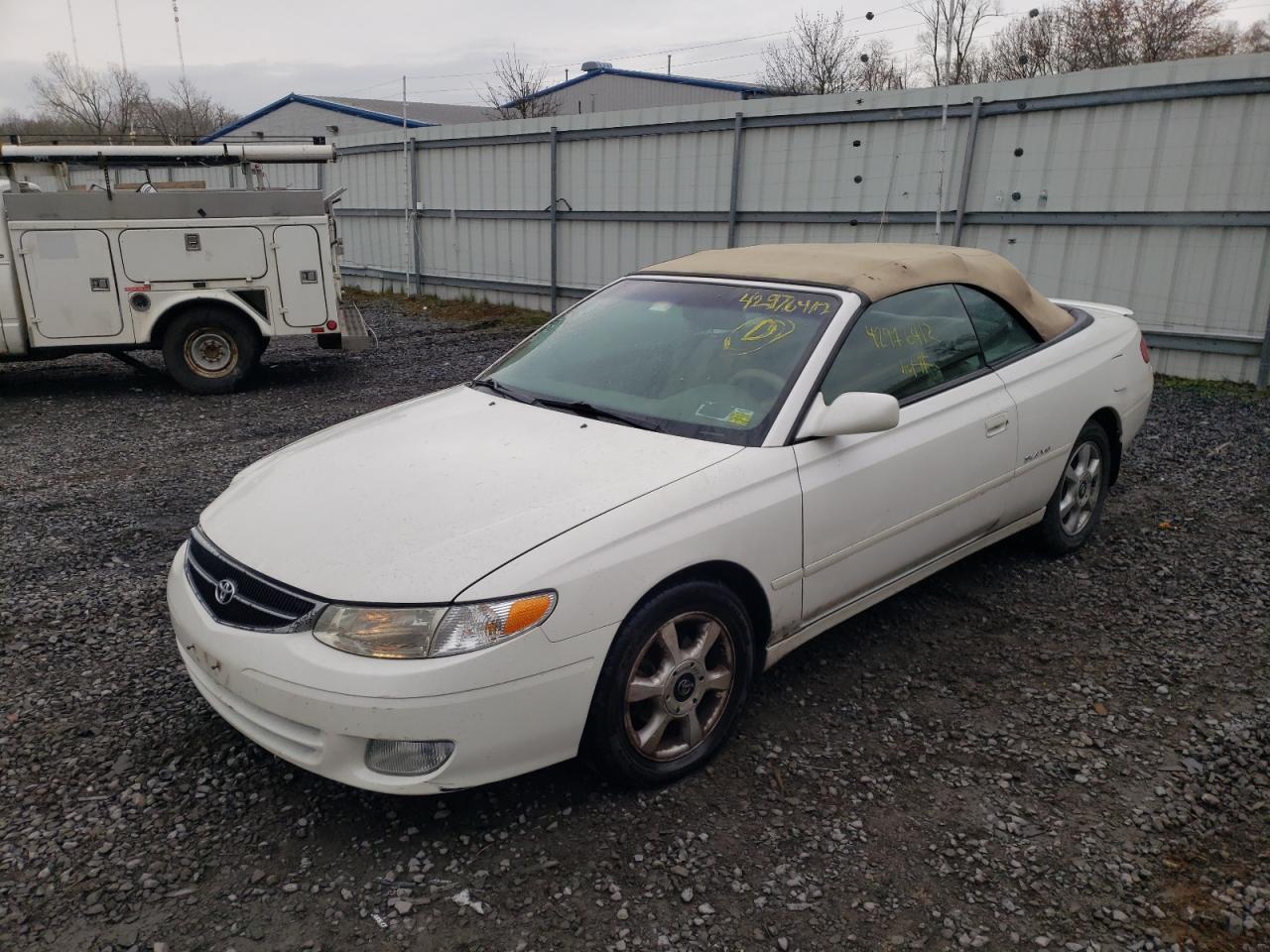 Photo 2 from auction – 2001 TOYOTA CAMRY SOLA with VIN 2T1FF28P91C497918