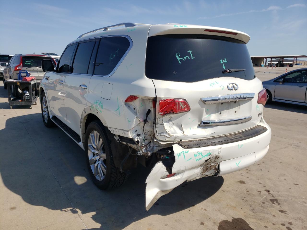 Photo 3 from auction – 2014 INFINITI QX80 with VIN JN8AZ2NF2E9551430