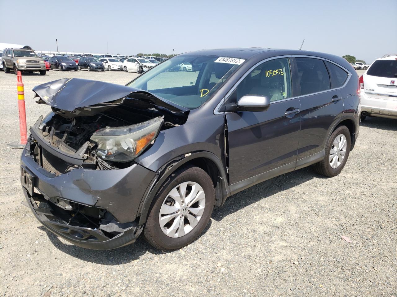 Photo 2 from auction – 2013 HONDA CR-V EX with VIN 2HKRM4H53DH669519