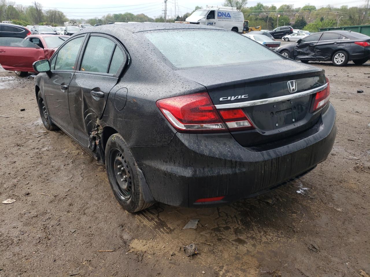 Photo 3 from auction – 2014 HONDA CIVIC LX with VIN 2HGFB2F53EH508521