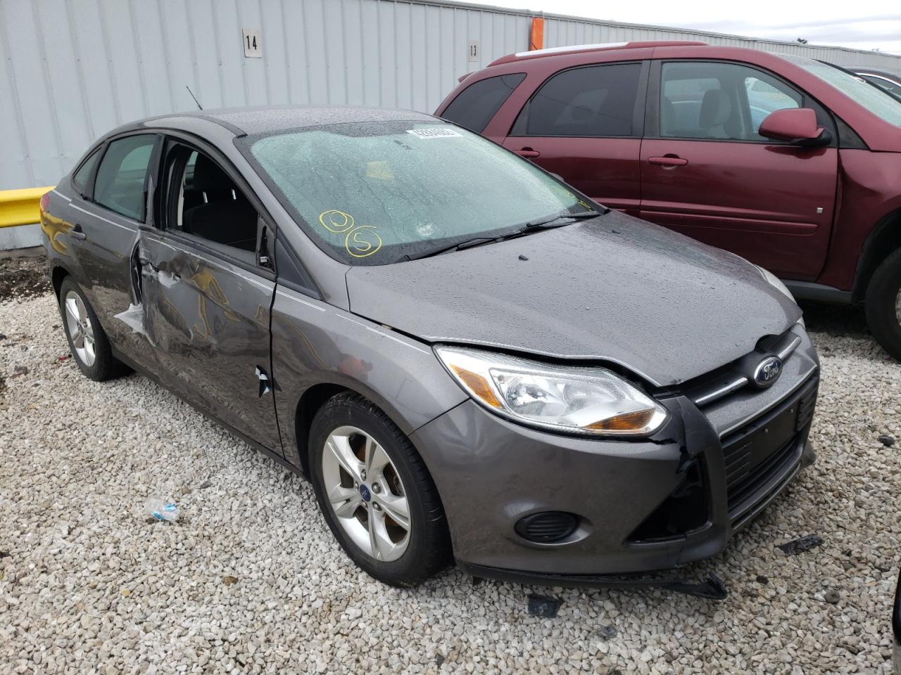 FORD FOCUS SE 2013 with VIN 1FADP3F22DL182155 - Photo from auction