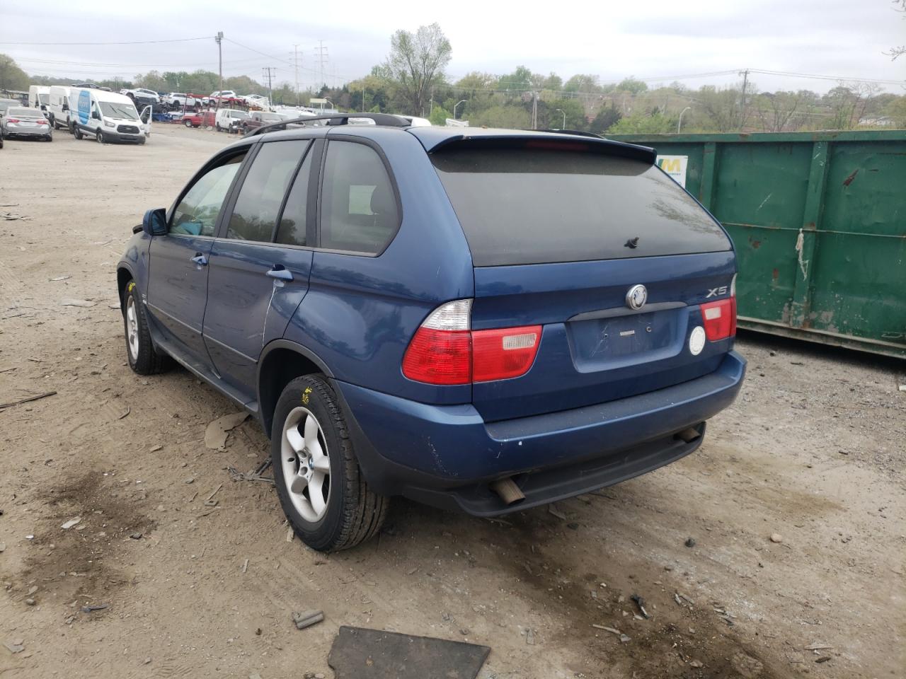Photo 3 from auction – 2002 BMW X5 3.0I with VIN 5UXFA53502LP43561