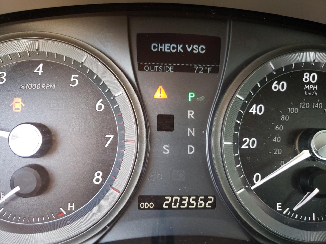 Photo 8 from auction – 2007 LEXUS ES 350 with VIN JTHBJ46G772104435