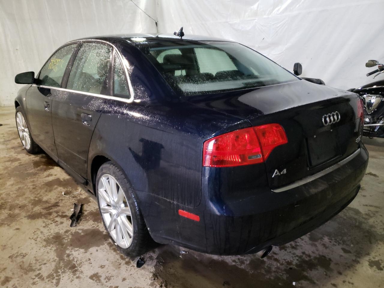 Photo 3 from auction – 2008 AUDI A4 2.0T QU with VIN WAUDF78E48A121786