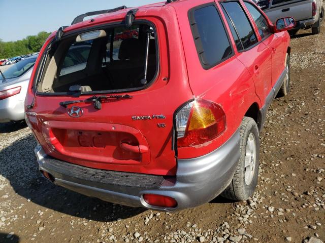 Photo 9 from auction – 2004 HYUNDAI SANTA FE G with VIN KM8SC13D44U841995