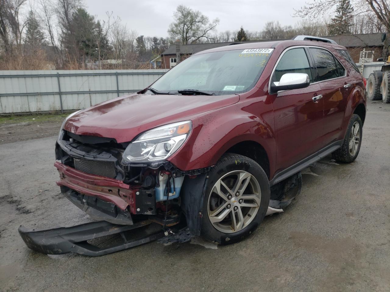 Photo 2 from auction – 2016 CHEVROLET EQUINOX LT with VIN 2GNFLGEK1G6153161