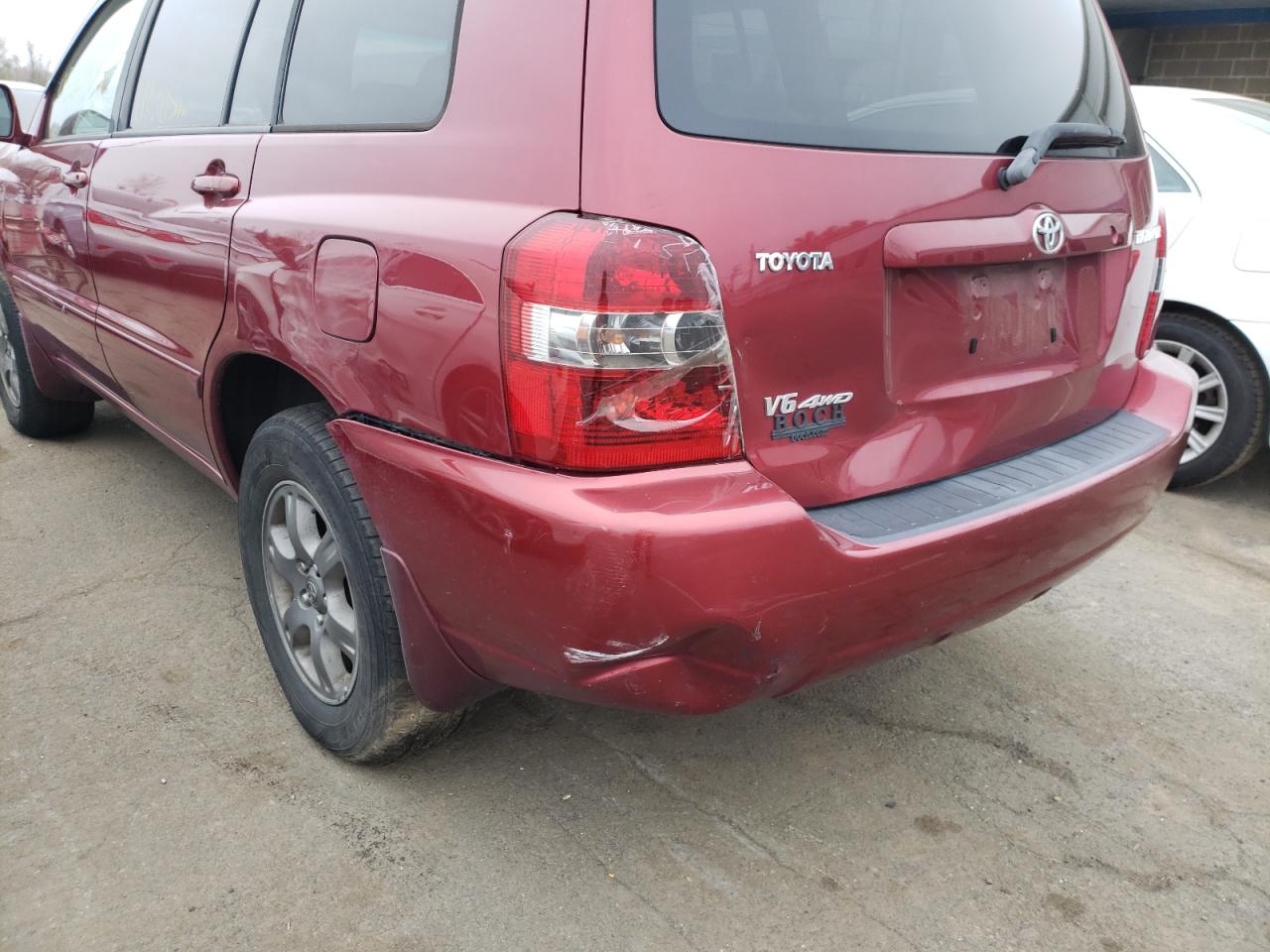 Photo 9 from auction – 2006 TOYOTA HIGHLANDER with VIN JTEHP21A260174707