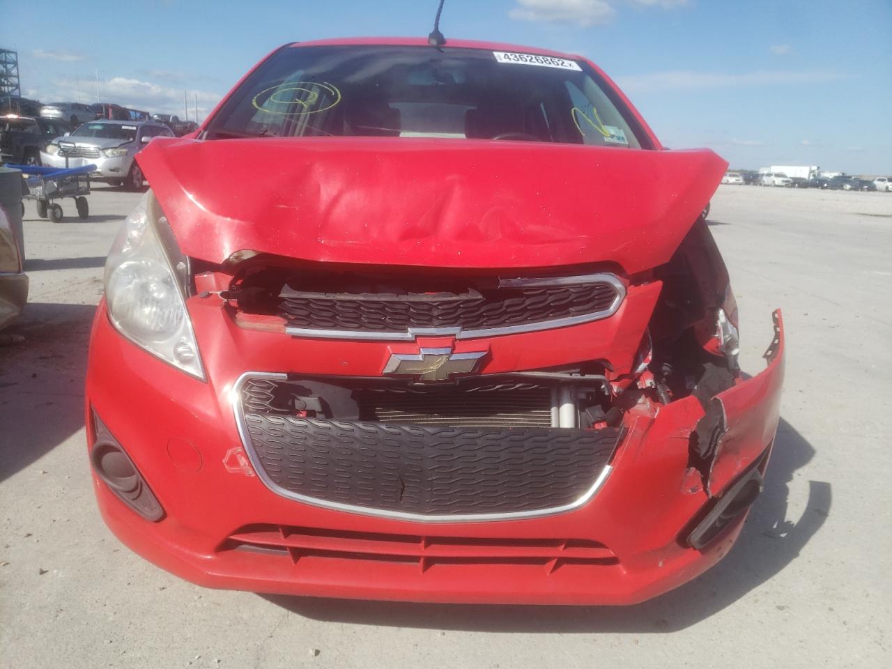 Photo 20 from auction – 2013 CHEVROLET SPARK LS with VIN KL8CB6S98DC551831
