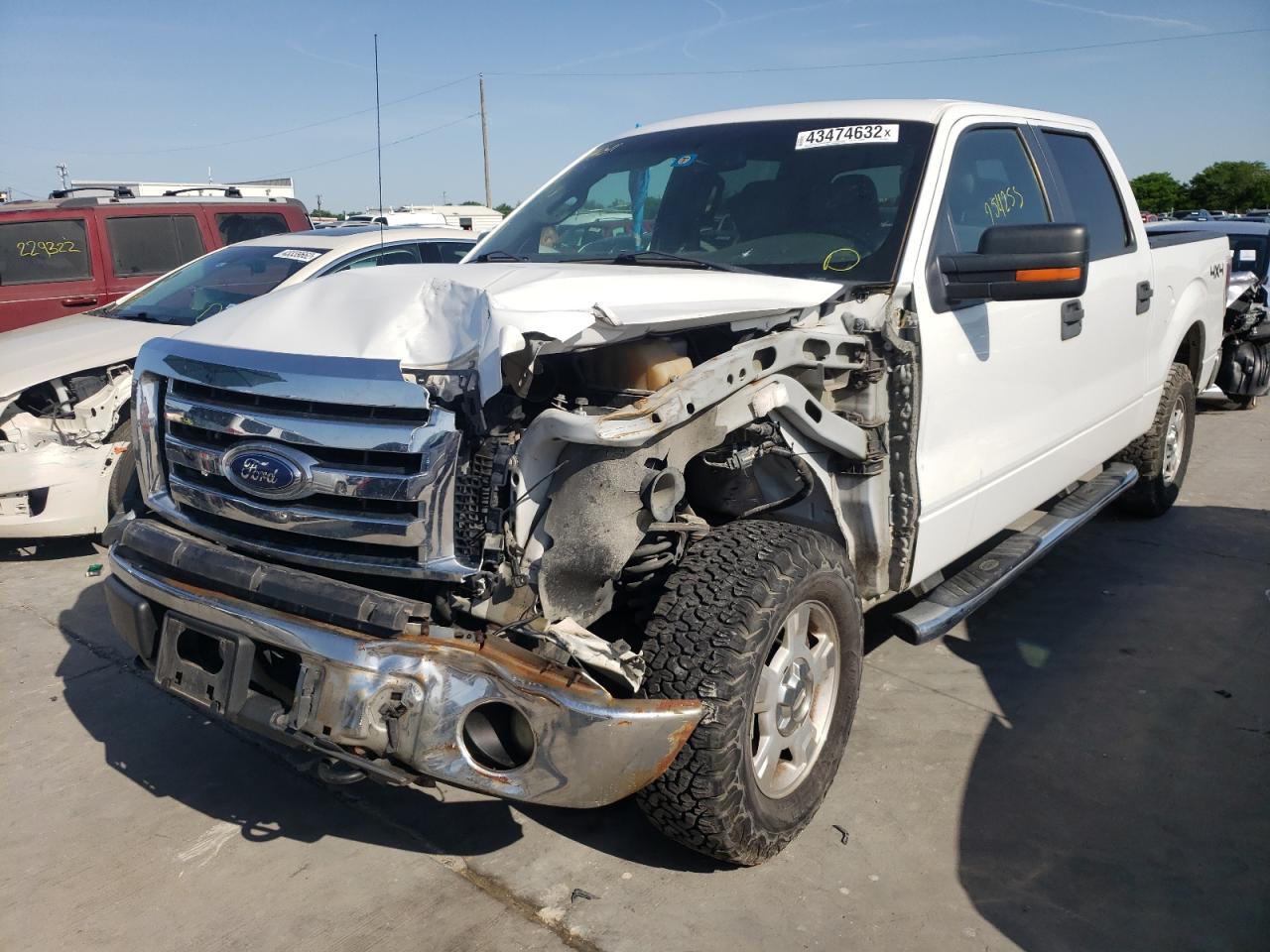 Photo 2 from auction – 2011 FORD F150 SUPER with VIN 1FTFW1EF3BFC15951