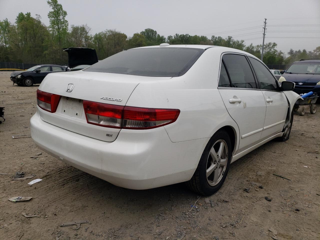 Photo 4 from auction – 2004 HONDA ACCORD EX with VIN 1HGCM56784A014698