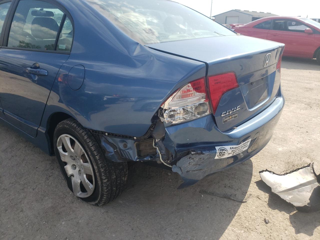 Photo 9 from auction – 2008 HONDA CIVIC LX with VIN 1HGFA16558L035970