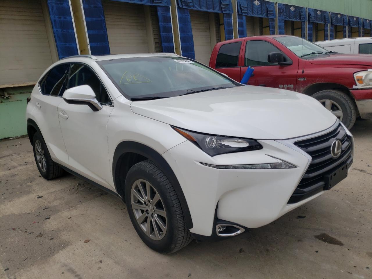 LEXUS NX 200T 2015 with VIN JTJBARBZ3F2033512 - Photo from auction