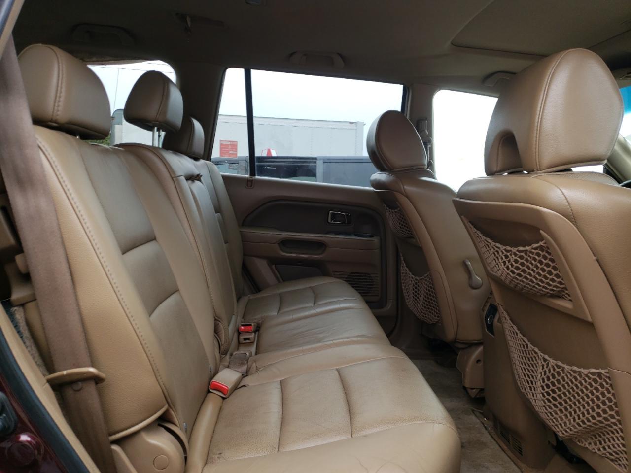 Photo 6 from auction – 2008 HONDA PILOT EXL with VIN 5FNYF18558B043947
