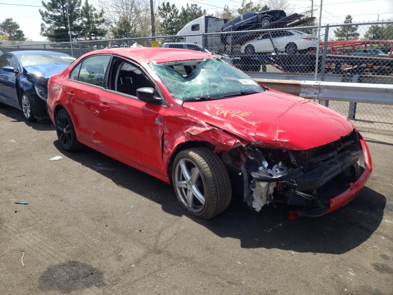 Photo 9 from auction – 2013 VOLKSWAGEN JETTA BASE with VIN 3VW2K7AJ9DM290354