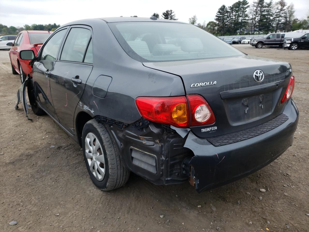 Photo 3 from auction – 2009 TOYOTA COROLLA BA with VIN 2T1BU40E59C154237