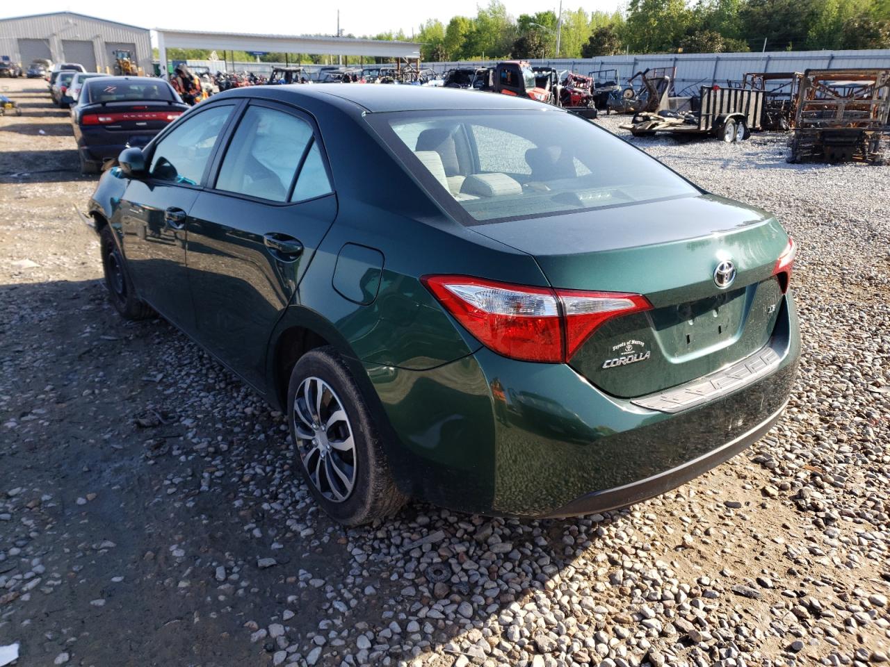 Photo 3 from auction – 2014 TOYOTA COROLLA L with VIN 2T1BURHE2EC012973