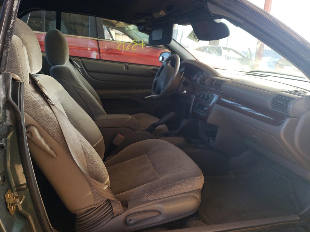 Photo 5 from auction – 2002 CHRYSLER SEBRING LX with VIN 1C3EL45R52N287566