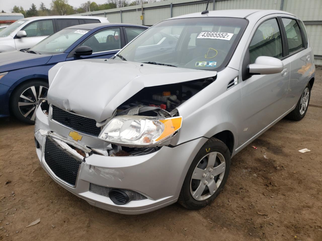 Photo 2 from auction – 2011 CHEVROLET AVEO LS with VIN KL1TD6DEXBB200022