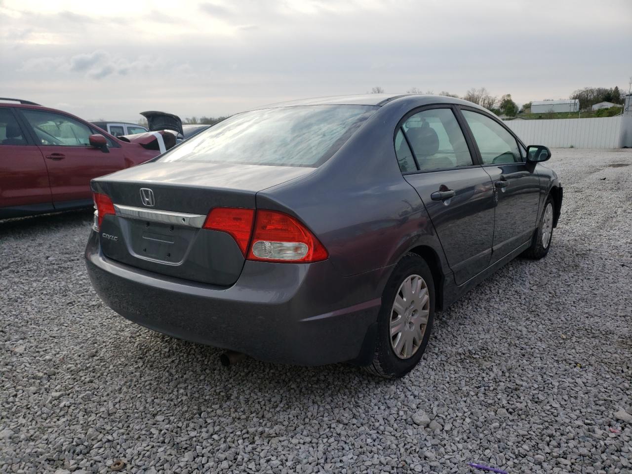 Photo 4 from auction – 2010 HONDA CIVIC VP with VIN 19XFA1F33AE044713