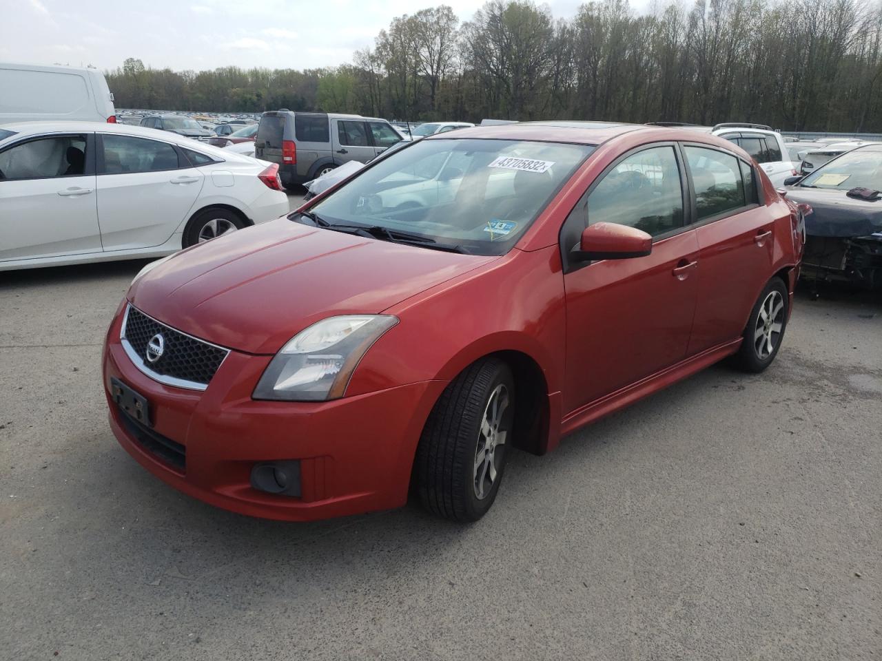 Photo 2 from auction – 2011 NISSAN SENTRA 2.0 with VIN 3N1AB6APXBL703806